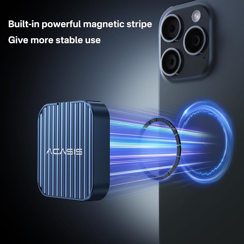 Acasis 2230 SSD Enclosure with Magnetic Suction for iPhone 15 Pro Max ProRes, 10Gbps USB C 3.2 Gen2, Aluminum M.2 NVMe SSD Enclosure Adapter, Support M-Key B+M Key UASP(UP to 2TB) - Image 4