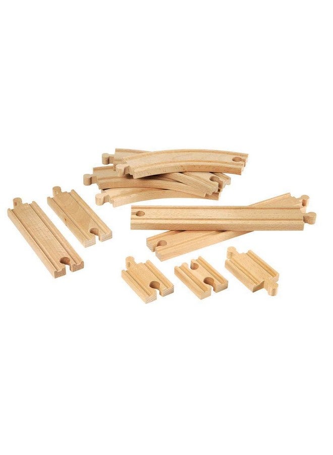 بريو مجموعة توسعة للمبتدئين من بريو وورلد ٣٣٤٠١ | مجموعة مسارات قطار خشبية للأطفال من ١١ قطعة | تُحسّن المهارات الحركية | متوافقة مع جميع مجموعات القطارات | خشب مستدام معتمد | مثالية للأعمار من ٣ سنوات فما فوق - Image 2