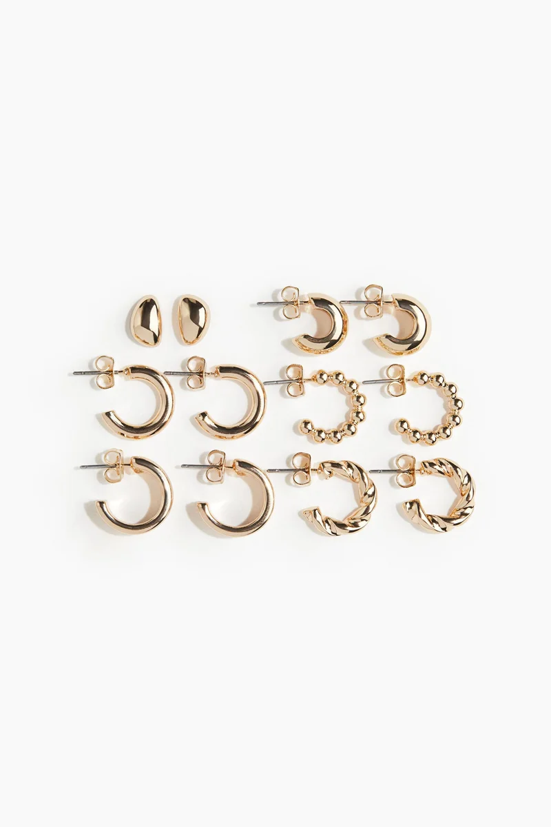 H&M 6 pairs earrings