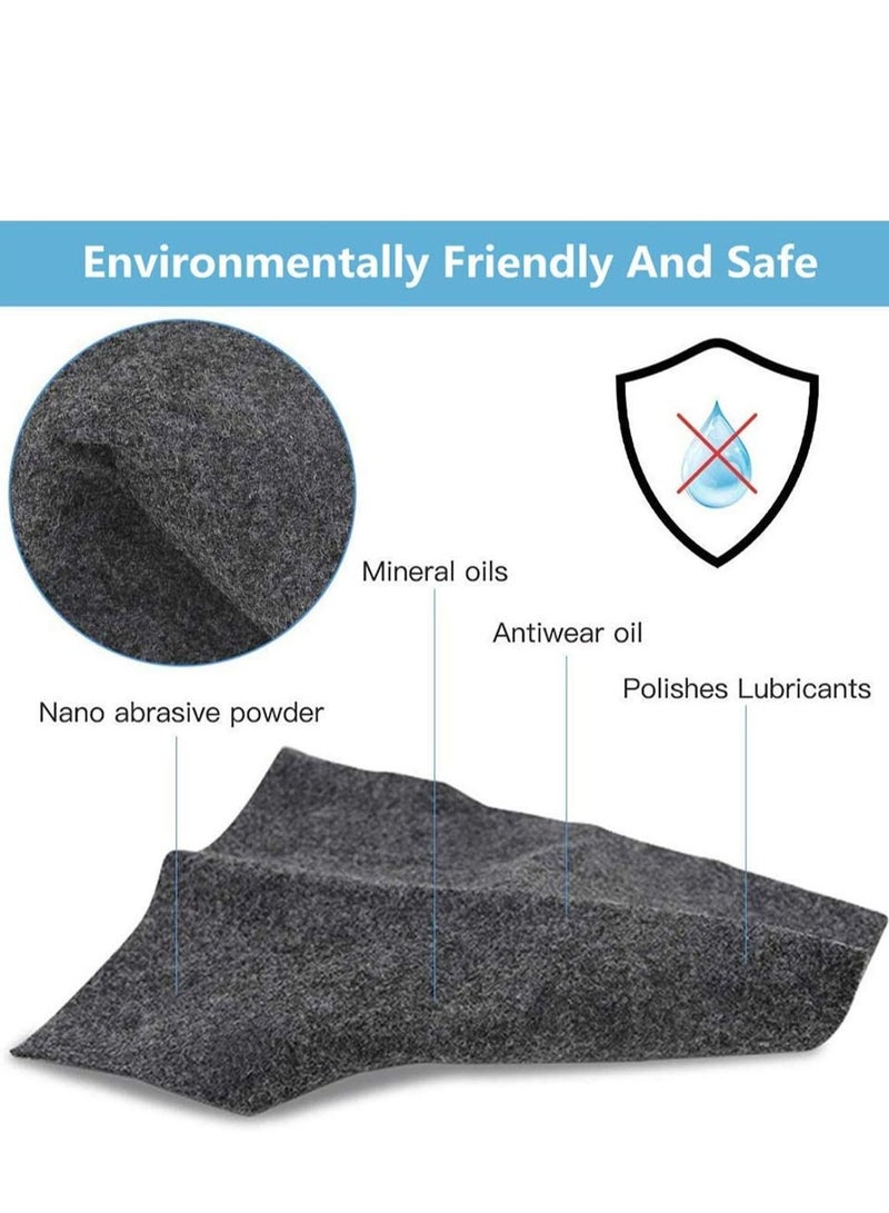 SYOSI مزيل خدوش السيارة، قماش مزيل، إصلاح، إصلاح سطح تلميع خفيف للعناية بالجمال، قطعتان - Image 4