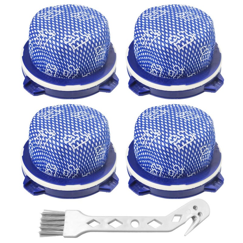 4 Pack Jet 75 Vacuum Filters Cleaner Replacement Parts Compatible with Samsung Jet 70 70 75 75 90 60 and VS9000RL Washable Micro Filter Part No DJ9702649A