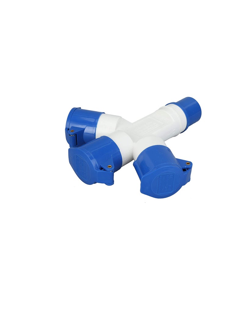 Industrial Socket 3WAY 3PIN/16A 220V To 250V  - Image 1
