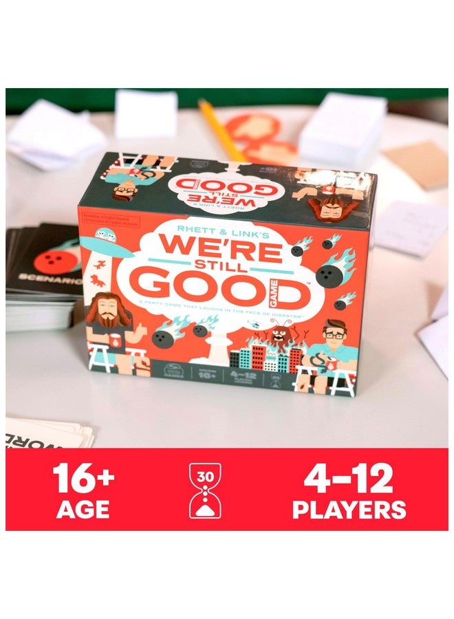 Spin Master Games, Rhett & Link We’re Still Good Party Game, for Fans of the Comedy YouTube Show Good Mythical Morning, Hilarious & Memeable Play, 4-12 Players, Ages 16 & Up - Image 2