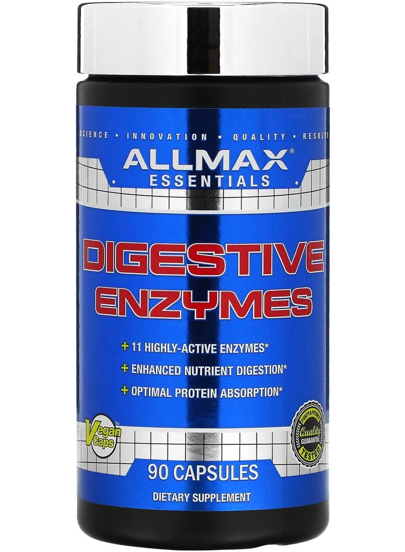 Allmax Digestive Enzymes , 90 Capsules