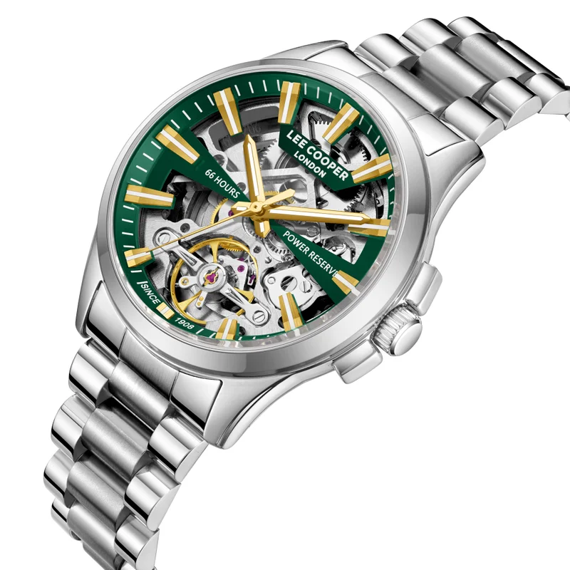 لي كوبر Men's Metal Automatic Watch LC08311.370 - 42 mm