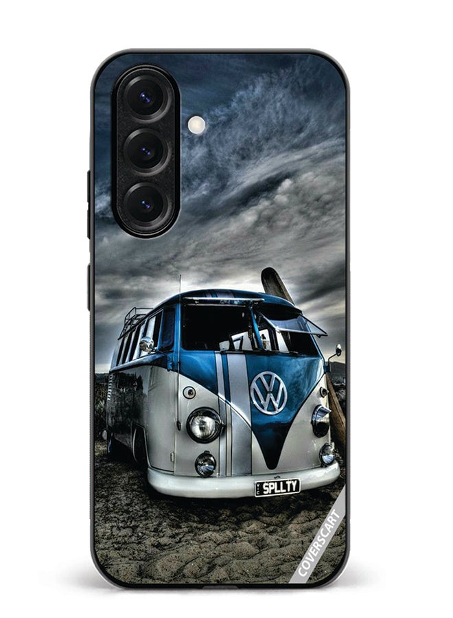 VR CREATIVE Protective Case Cover For Samsung Galaxy S25 Mini Bus Design Multicolour