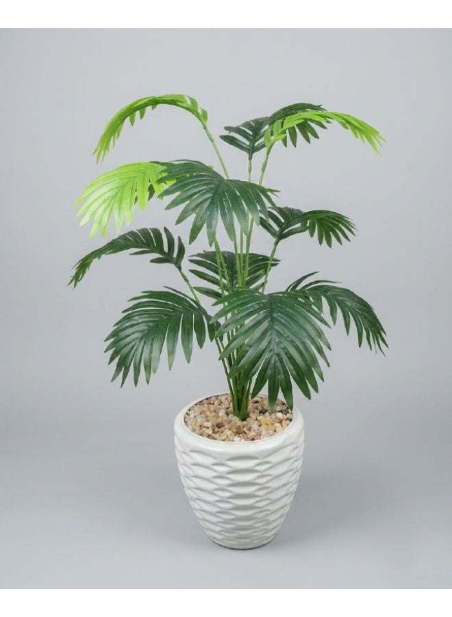 Decorative tree with 12 branches and pot, 70 cm.