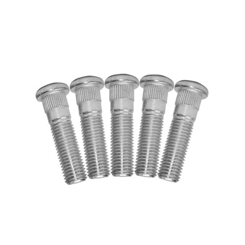 Mysttoo 5PCS M12x15 Wheel Studs Lug Stud Bolt Compatible with 19982024 Hyundai Sonata Elantra Tucson Santa Fe Accent Genesis Azera Kia Forte Optima Sportage Soul 610568 5175207000 - Image 1