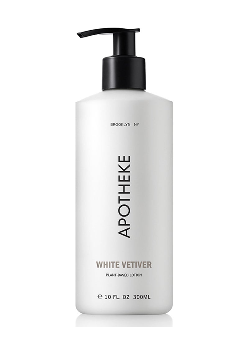 APOTHEKE - APOTHEKE Scented Hand & Body Lotion for Women & Men, White Vetiver (10 fl oz) - Image 1