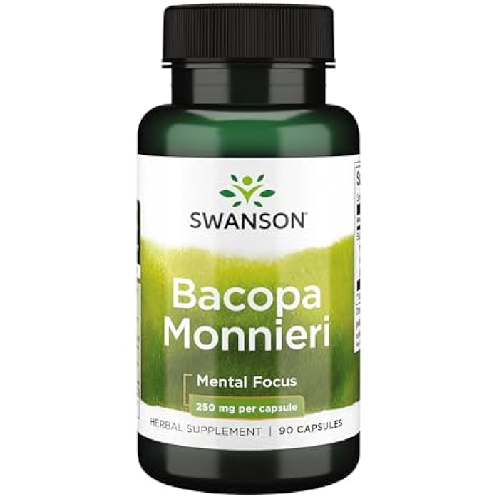 Swanson Bacopa Monnieri Extract Bacognize 250 Milligrams 90 Capsules - Image 1