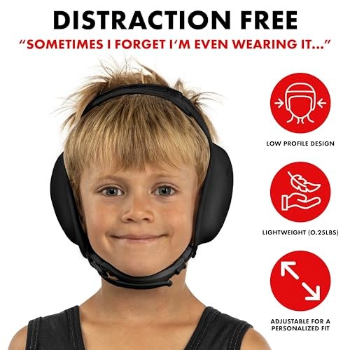 Matman Dynasty Youth Wrestling Headgear – Kids Soft & Comfortable Protective Ear Guards for Wrestling, BJJ & MMA (Black) - Image 5
