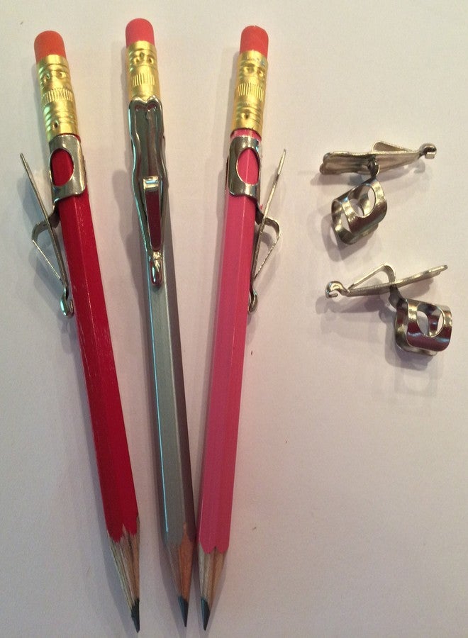 Express Pencils Dclips 12 Pencil Clips - Slide on Pocket Pencil Clips, Express Pencils™ - Image 2