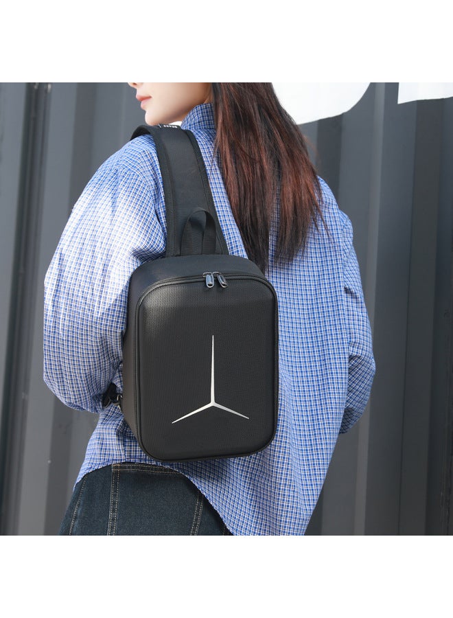BKANO Is Suitable For DJI FLIP Storage Bag For DJI FLIP Ordinary Remote Control Hard Shell Chest Bag Backpack Accessories-Color:Flip Ordinary Remote Control Chest Bag-Size:28.4*20.8*13.1cm  - Image 4
