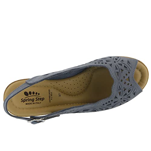 Spring Step Women's Orella Slingback Sandal,Blue,38 EU/7.5 - 8 M US - Image 3
