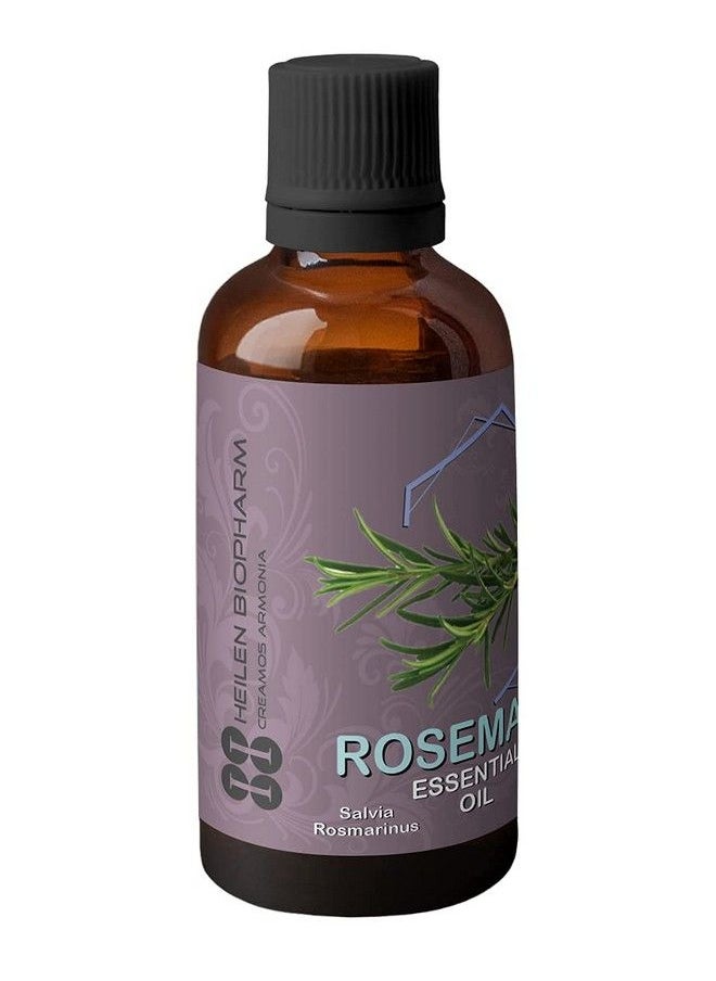 Heilen Biopharm Food Grade Rosemary Essential Oil For Hair Skin Body Massage & Aromatherapy 50 Ml Bottle Pack Of 1  - Image 4