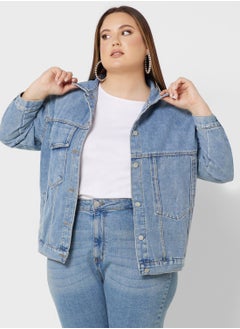 Pocket Detail Denim Jacket