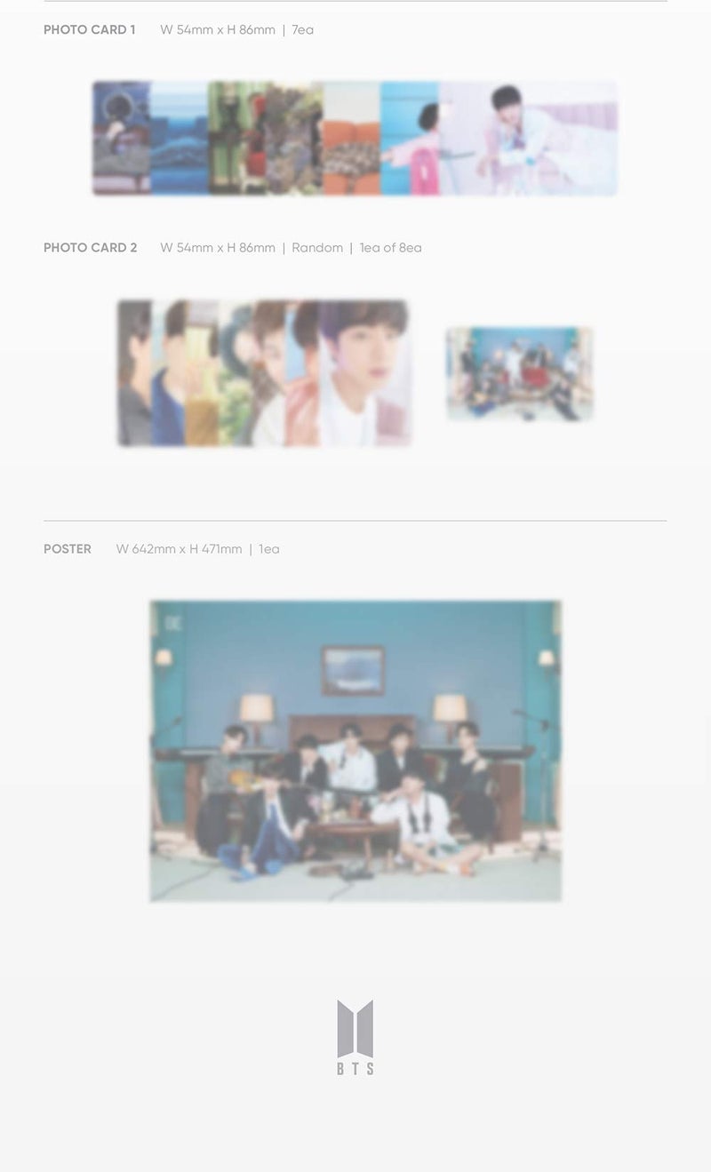 Import Big Hit Entertainment BTS Bangtan Boys - BE (Essential Edition) Album+Folded Poster+Extra Photocards Set - Image 4