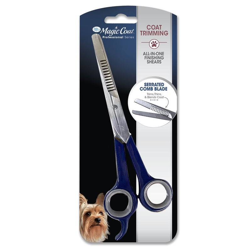 Four Paws Magic Coat Professional Series All-in-One Finishing Shears for Dogs, Dog Grooming Scissors, 1 Count - Image 1