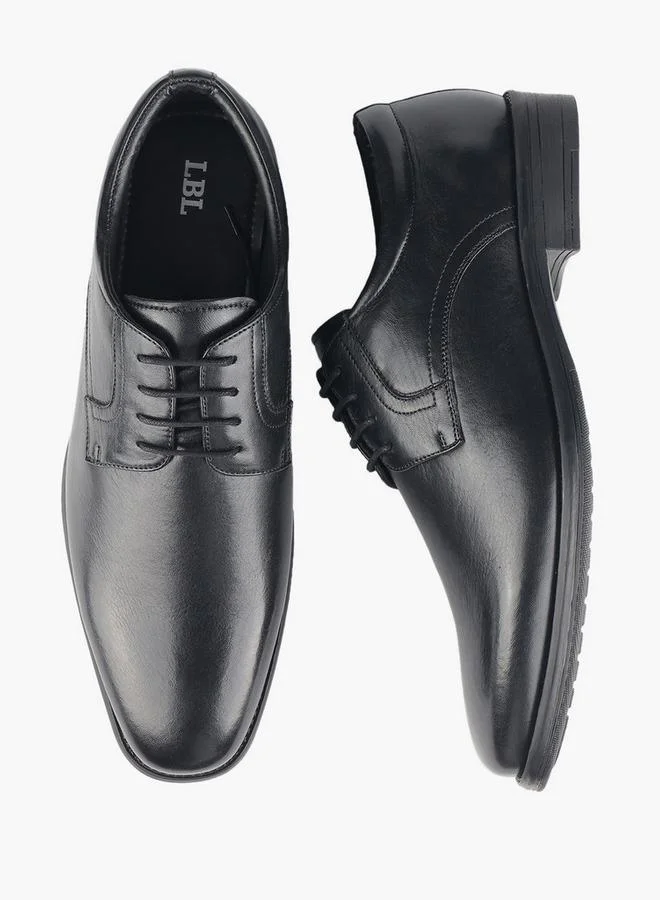ال بي ال من شو اكسبرس Men Lace-Up Leather Derby Shoes