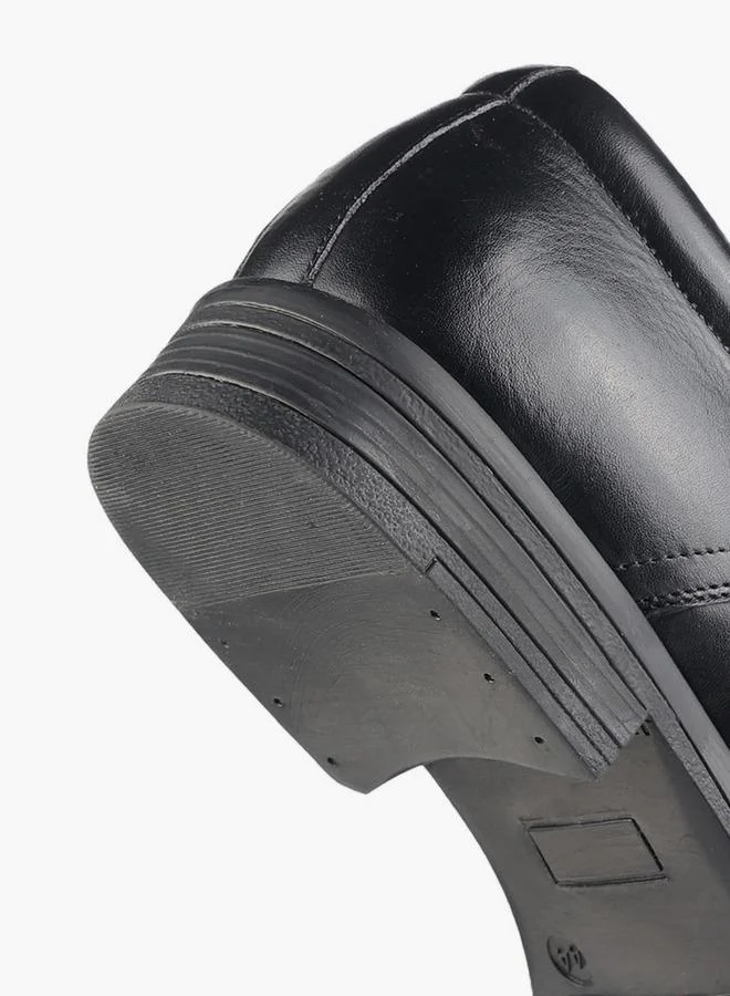 LBL By Shoexpress BLACK Men Lace-Up Leather Derby Shoes for Men | Best Price UAE