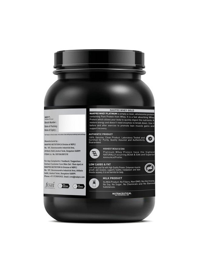 NAKPRO ناكبرو بروتين مصل اللبن المعزول بلاتينيوم 90%، 1 كجم بدون نكهة، جرة | 31 جرام بروتين، 7 جرام BCAA | مكمل موثوق 100% أصلي ومسحوق بدون ت adulteration | كربوهيدرات منخفضة، مسحوق بروتين مصل اللبن سريع الامتصاص - Image 4