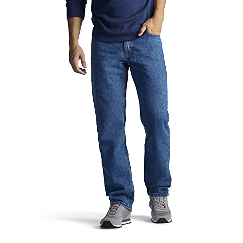 Lee Men's Regular Fit Straight Leg Jean, Pepperstone, 40W x 30L - Image 4