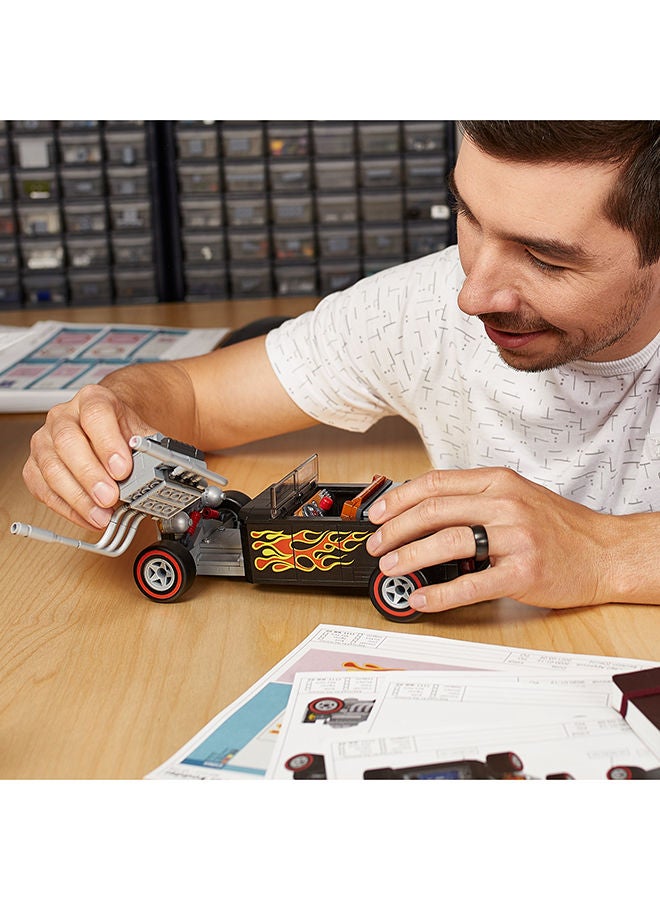 Mega Bloks مجموعة بناء ميغا كونستراكس هوت ويلز ستريت روددر، ألعاب بناء للأطفال - Image 5