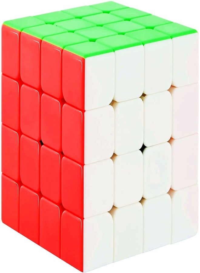FRATELLI 4X4 Speed Cube - High Speed Sticker Less Magic Puzzle Cube Game Toy Stress Buster Brainstorming Puzzle Cube Made In India - Bis Certified (4X4 Speed Cube), Kids - Image 1