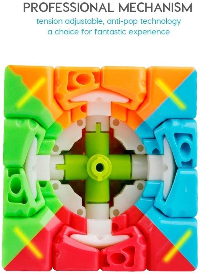 FRATELLI 4X4 Speed Cube - High Speed Sticker Less Magic Puzzle Cube Game Toy Stress Buster Brainstorming Puzzle Cube Made In India - Bis Certified (4X4 Speed Cube), Kids - Image 5
