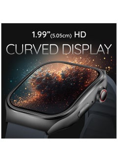 Pebble Curve 1.99" HD Curved Display Smartwatch, BT Calling, Health Suite, Multi Sports Mode, Smart Calculator, AI Voice Assistance, Compatible with Android & iOS, Up to 5 Days (Stand by), Midnight Blue  - Image 1