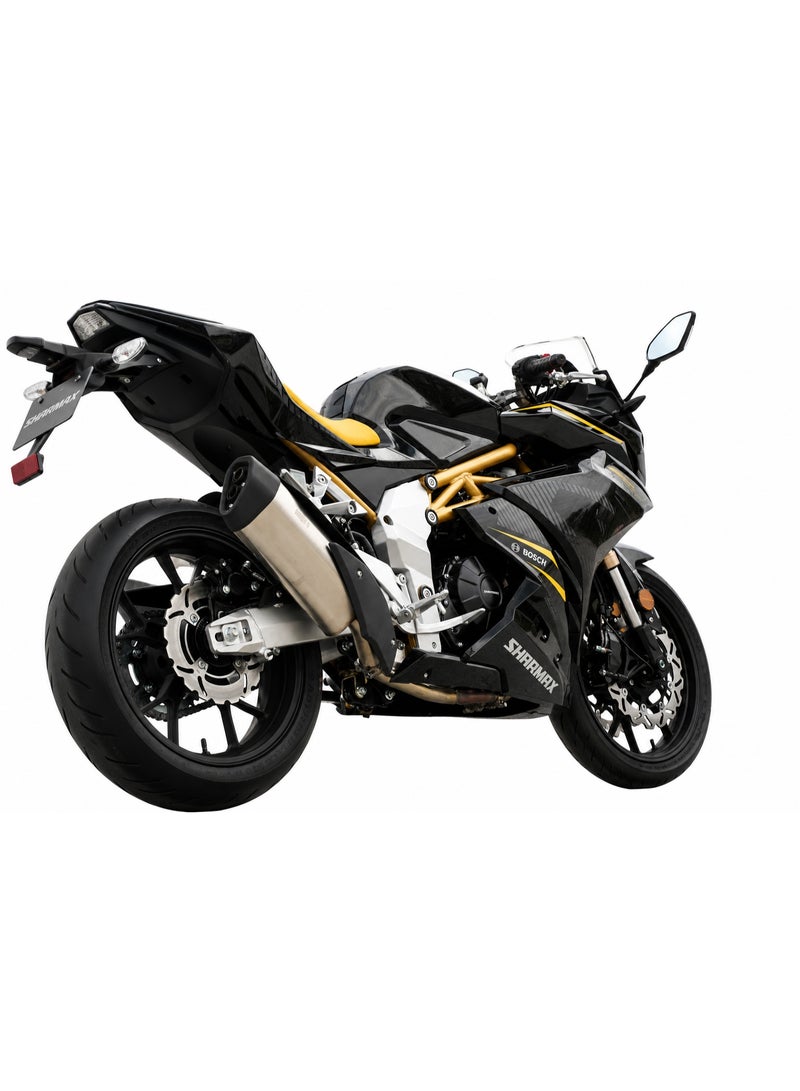 SHARMAX GP 501 L 400cc 45HP Supersport Motorcycle – Twin Cylinder, Liquid-Cooled, EFI, 6-Speed, Dual Channel ABS, Upside-Down Forks, 160 km/h – Race-Ready - Image 5