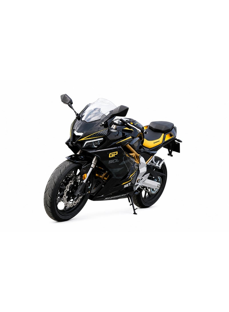 SHARMAX GP 501 L 400cc 45HP Supersport Motorcycle – Twin Cylinder, Liquid-Cooled, EFI, 6-Speed, Dual Channel ABS, Upside-Down Forks, 160 km/h – Race-Ready - Image 2