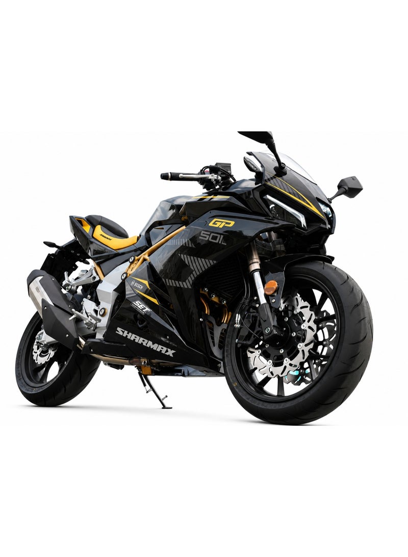 SHARMAX GP 501 L 400cc 45HP Supersport Motorcycle – Twin Cylinder, Liquid-Cooled, EFI, 6-Speed, Dual Channel ABS, Upside-Down Forks, 160 km/h – Race-Ready - Image 1