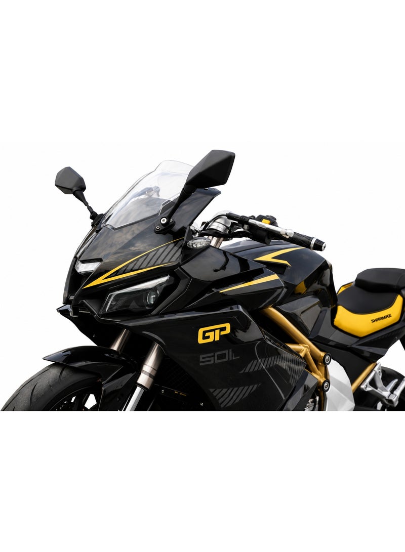SHARMAX GP 501 L 400cc 45HP Supersport Motorcycle – Twin Cylinder, Liquid-Cooled, EFI, 6-Speed, Dual Channel ABS, Upside-Down Forks, 160 km/h – Race-Ready - Image 4