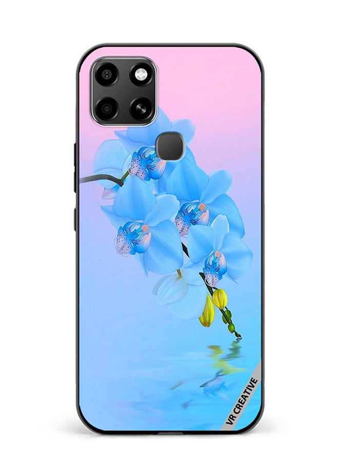 VR CREATIVE Protective Case Cover For Infinix Smart 6 Flower Design Multicolour  - Image 1