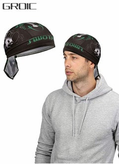 GROIC Skull Cap Cooling Sweat Wicking Helmet Cycling Hat Head Bandana Summer Caps,Sweat Wicking Beanie Cap,Helmet Liner,Outdoor Sports Cap  - Image 1