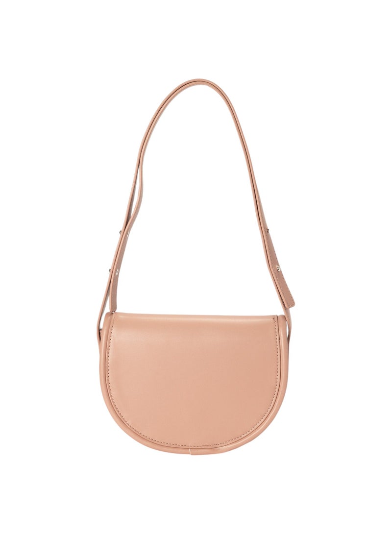 Bata Flap Over Round Shoulder Bag - Image 2