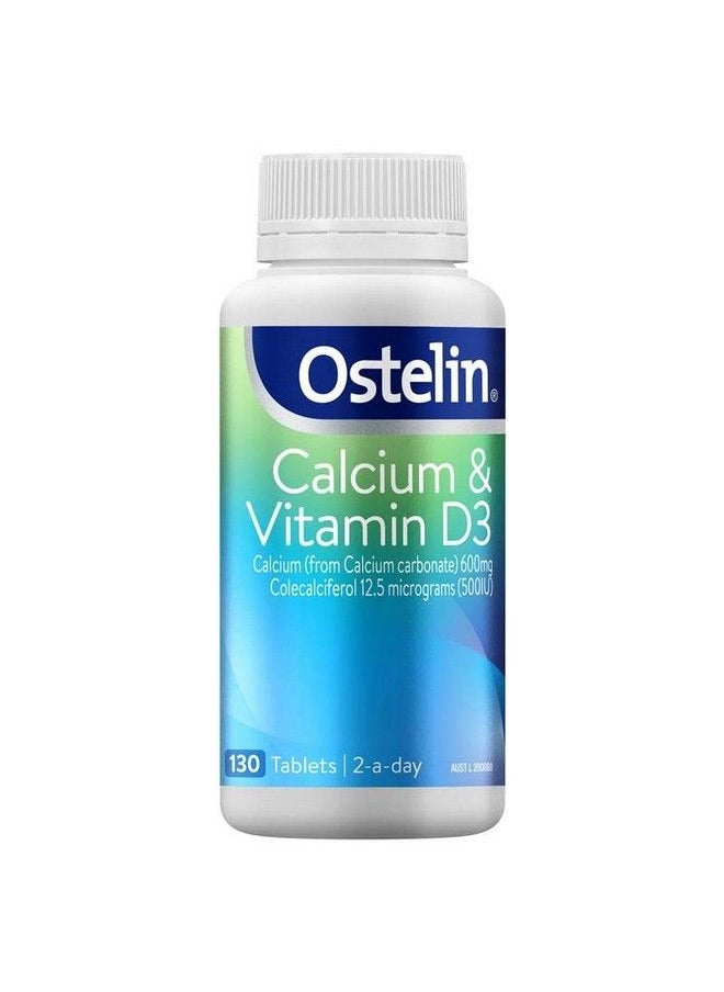 Ostelin - Calcium & Vitamin D3 Calcium & Vitamin D 130 Tablets - Image 1