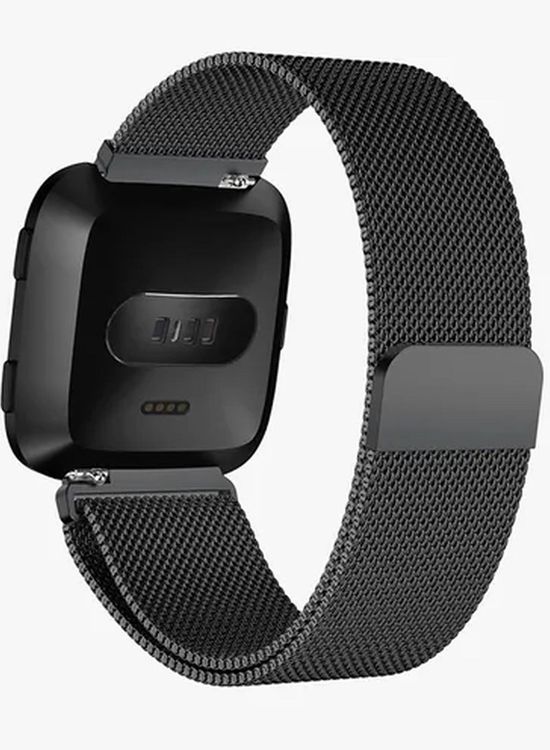 GENNEXT Replacement Band For Fitbit Versa Black size 22mm - Image 2