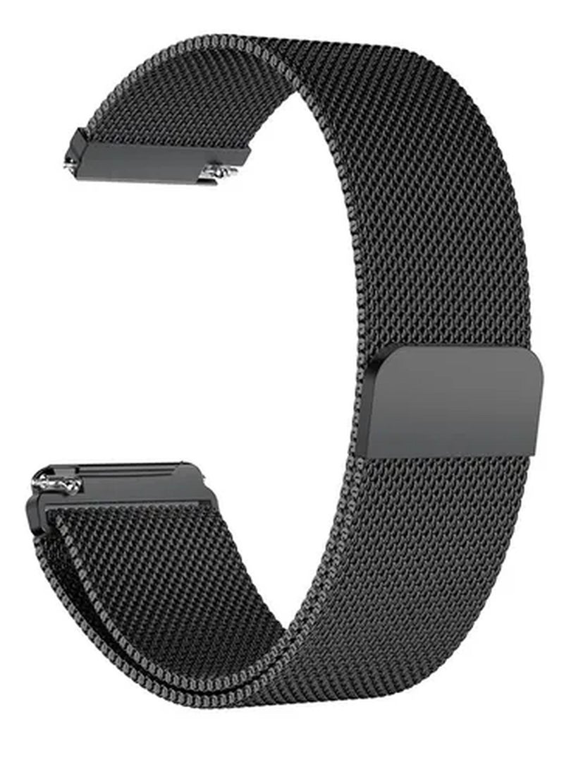 GENNEXT Replacement Band For Fitbit Versa Black size 22mm - Image 1