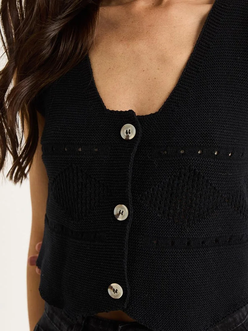 بيانكو لوتشي سترة قصيرة برقبة على شكل حرف  بأزرار من لوكسي