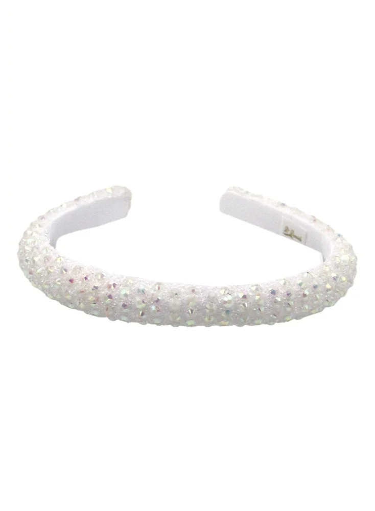 D'Daniela D' Daniela -  Nazia Headband for Girls - White