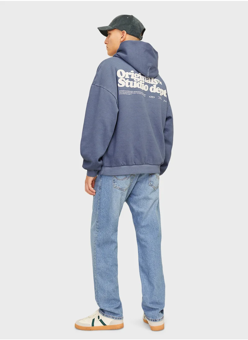 JACK & JONES Jorvermont Logo Hoodie