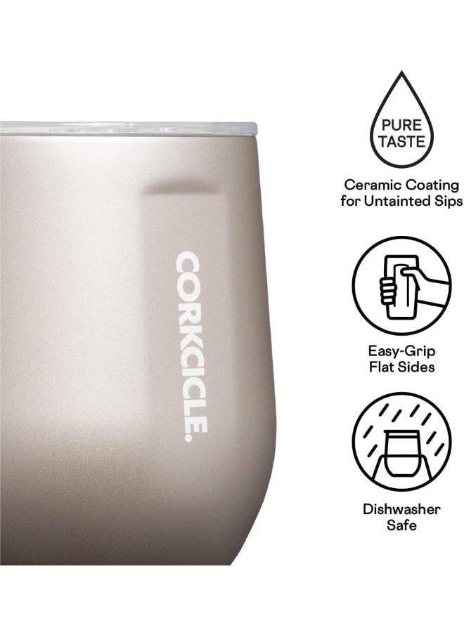 CORKCICLE - Corkcicle Pure Taste Oat Milk Insulated Stemless, 350 ml - Image 1