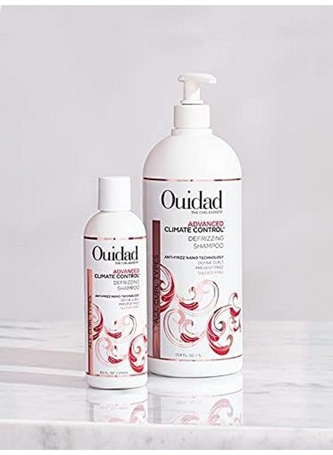 Ouidad Advanced Climate Control Defrizzing Shampoo - 8.5 fl oz, Curl Defining Hair Shampoo, Anti-Frizz Nano Technology, Sulfate-free and Safe for Color-treated Hair, For All Curl Types - Image 3