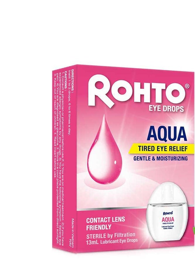 Rohto - Aqua Eye Drops 13Ml - Image 1