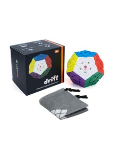 كوبليلو مكعب السرعة المغناطيسي Drift Megaminx بدون ملصقات - لغز دقيق للمنافسين، الأطفال والكبار | تصميم متين، دوران سلس، مثالي لتحديات الألغاز والتحديات السريعة  - Image 1