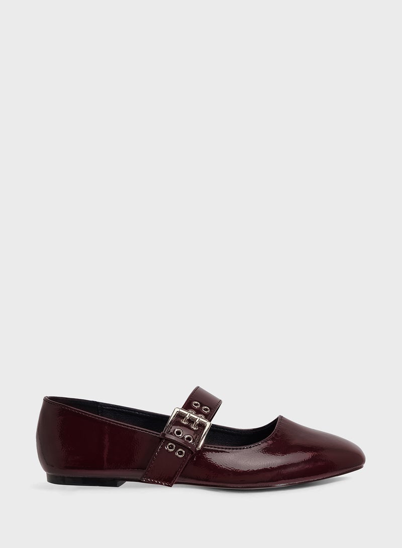 Ginger Maryjane Ballerina Flat  - Image 1