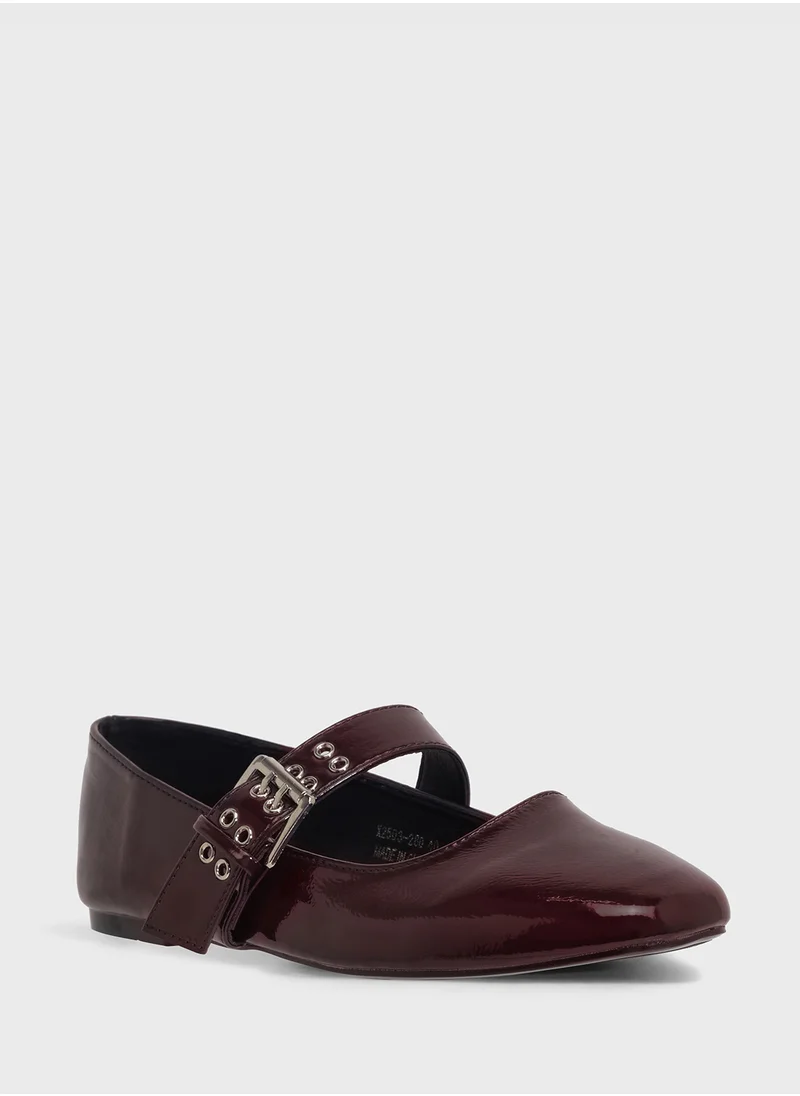 جينجر Maryjane Ballerina Flat