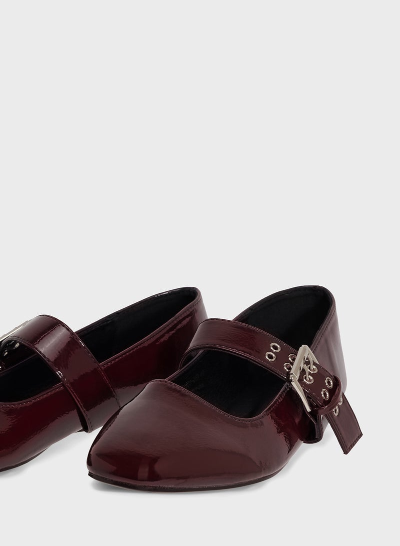 Ginger Maryjane Ballerina Flat  - Image 4